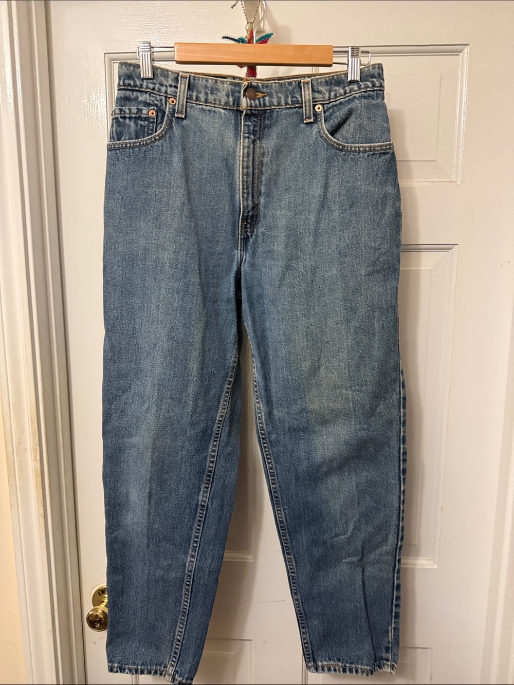 Levi's Women's Boyfriend Jeans — Medium Blue Denim. 1280